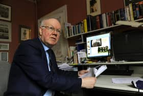 Former Leeds MP Michael Meadowcroft in 2015