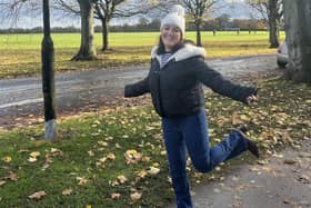 Liana in Harrogate during autumn.