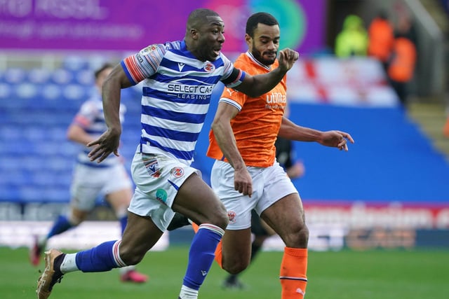 Provided an assist as Reading beat relegation-threatened Blackpool.