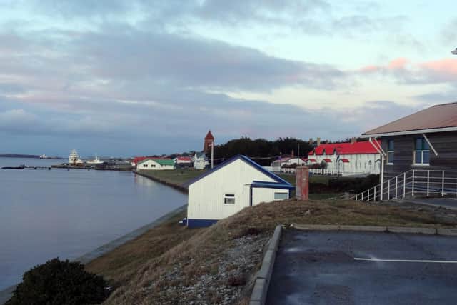 A general view of Stanley, Falkland Islands in 2012. PIC: PA