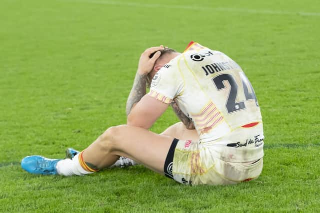The 28-year-old suffered Grand Final agony with Catalans. (Photo: Allan McKenzie/SWpix.com)