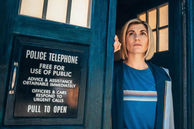 Yorkshire's Jodie Whittaker in Doctor Who: The Power Of The Doctor. Picture: PA Photo/James Pardon/BBC Studios