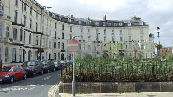 The Crescent, in Bridlington, East Riding of Yorkshire. Picture is from JThomas (creative commons)/East Riding of Yorkshire Council press office