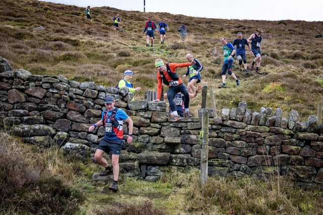 Welsh Fell Races Heptonstall Fell Race: Best pictures as hardy runners take on gruelling ...
