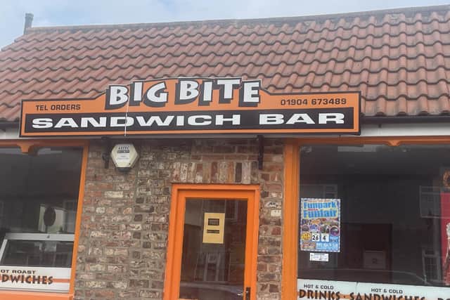 Big Bite Sandwich shop