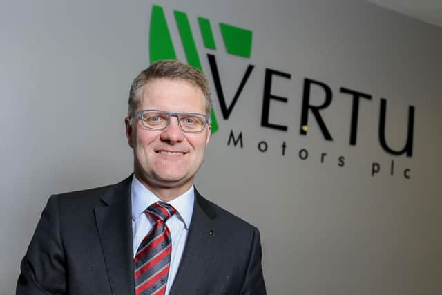 Robert Forrester, CEO of Vertu Motors. Photo by Neil Denham