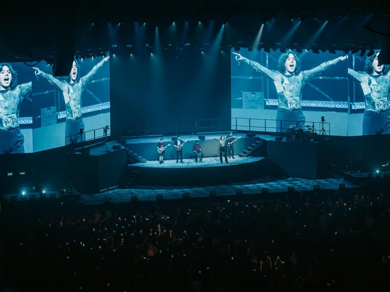 Bring Me The Horizon at Sheffield Utilita Arena. Picture: Scott Antcliffe