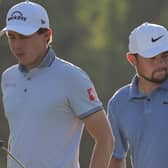Matt Fitzpatrick of England and Alex Fitzpatrick of England walk on the 10th green during the first round of the Zurich Classic of New Orleans at TPC Louisiana (Picture: Jonathan Bachman/Getty Images)