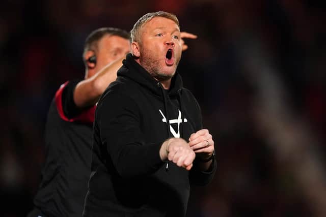Doncaster Rovers manager Grant McCann is reaping the rewards of having a healthier squad. Image: Mike Egerton/PA Wire