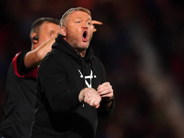 Doncaster Rovers manager Grant McCann is reaping the rewards of having a healthier squad. Image: Mike Egerton/PA Wire