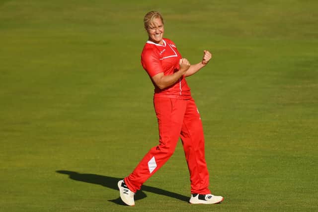 Katherine Sciver-Brunt playing in the Commonwealth Games last summer. (Picture: Alex Davidson/Getty Images)