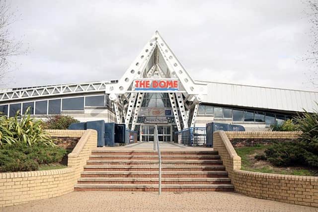 The Dome, Doncaster, built in 1989, is now a Grade II-listed building