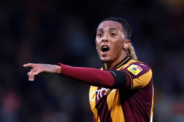 Romoney Crichlow featured 41 times for Bradford City. Image; George Wood/Getty Images