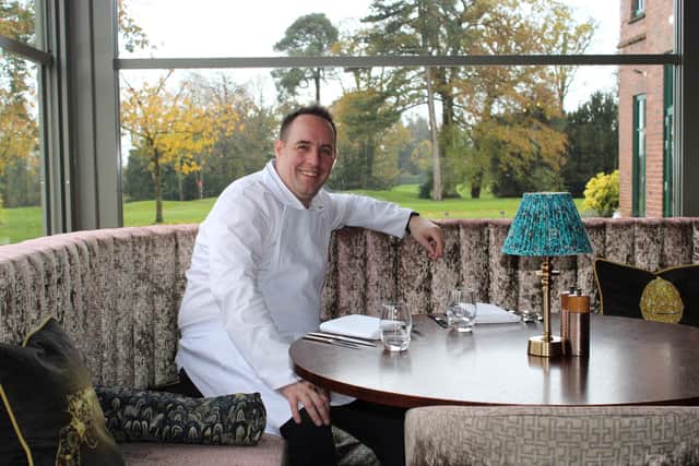 Chris O’Callaghan, the new executive head chef at Chartwell, the new Aldwark Manor Estate restaurant