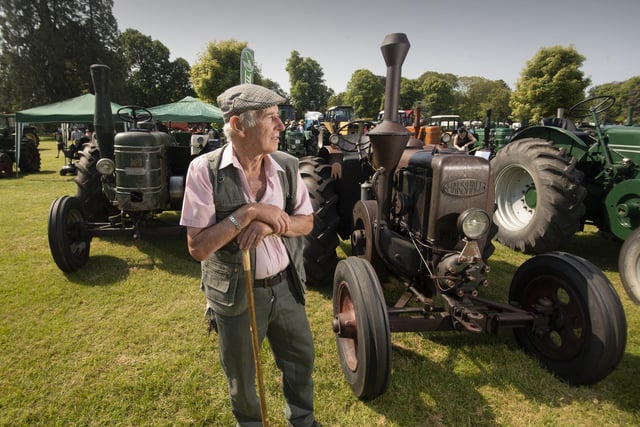 Colin Richardson looks at the tractors on show at the festival Picture taken by Yorkshire Post Photographer Simon Hulme 10th June 2023