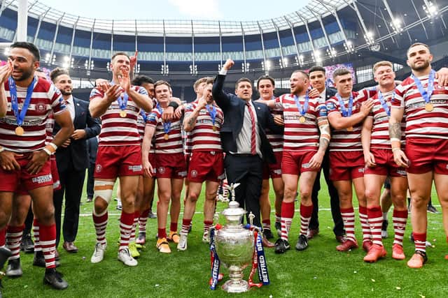 Wigan are the holders after snatching the trophy from Huddersfield's grasp last year. (Photo: Will Palmer/SWpix.com)
