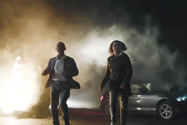 A still image of action from the upcoming Corriedale show. Picture: ITV.