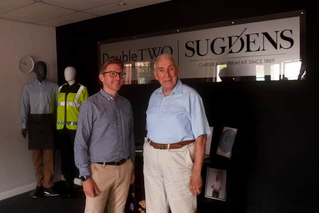 Ricky Donner (right) an Executive chairman and Matt Bastock, Head of Wm Sugden. (Pic credit: Simon Hulme)