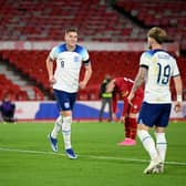 England youth international Liam Delap is among the favourites to join Middlesbrough in the summer transfer window. Image: Michael Regan/Getty Images