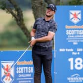 Winning feeling: Sam Bairstow of England tees off at the par 4 18th hole during Day Four of the Farmfoods Scottish Challenge supported by the R&A at Newmachar Golf Club on August 13, 2023 in Aberdeen, Scotland. (Picture: Kenny Smith/Getty Images)