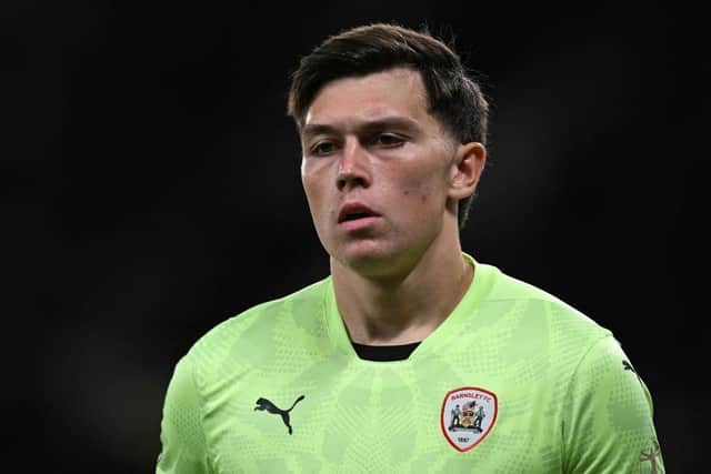 Barnsley loan keeper Gaga Slonina, who is set to return to parent club Chelsea. Picture: Getty.