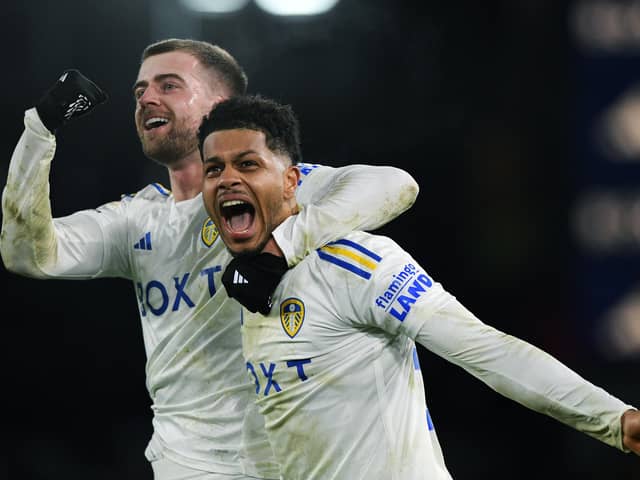 FITNESS DOUBTS: Leeds United could play it safe with Patrick Bamford (left) and Georginio Rutter