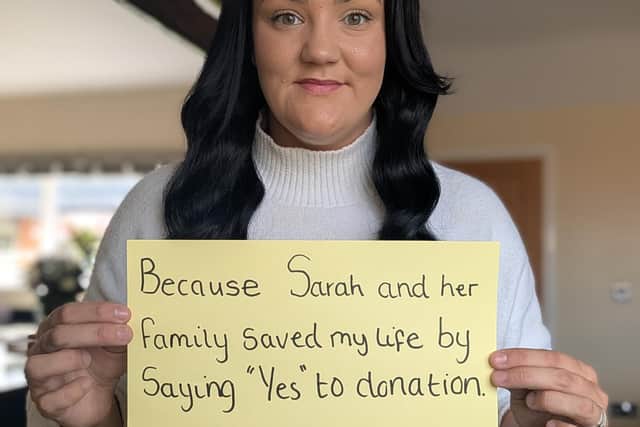 Louise Prashad, who has spent the last decade fundraising and highlighting the importance of organ donation.