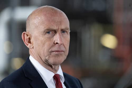 Chancellor John Healey. PIC: Paul Reid/Press Association