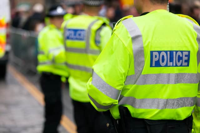 The police officer has been charged with gross misconduct