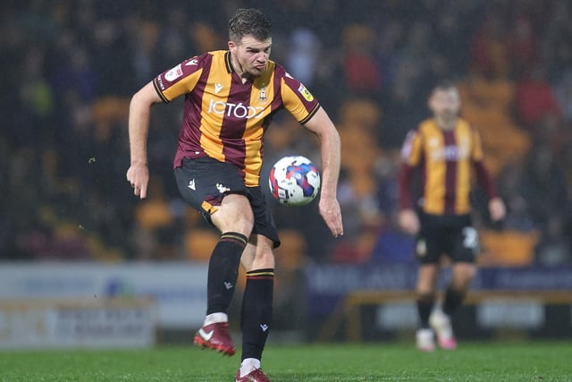 Made three interceptions, seven clearances and won five aerial duels in Bradford's win over Tranmere.