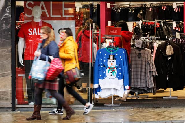 Cost-of-living challenges are expected to impact on Christmas retail sales this year. Picture: Alamy/PA.