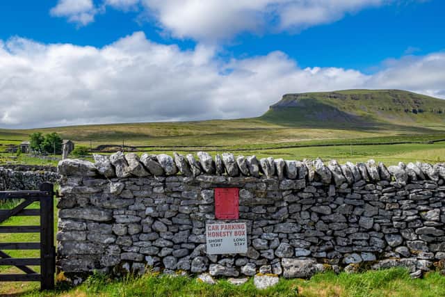 A dry stone wall in Silverdale close to Pen-y-Ghent in the Yorkshire Dales National Park. (Pic credit: Tony Johnson)