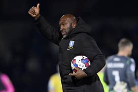 THANKS FOR COMING: Sheffield Wednesday boss Darren Moore acknowledges the fans after their side's victory against Bristol Rovers at the Memorial Stadium Picture: Dan Mullan/Getty Images
