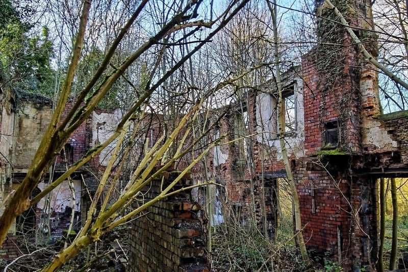 The hidden abandoned estate has been visited by numerous urban explorers.
