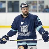 BACK IN THE GAME: Sheffield Steeldogs' player-coach Jason Hewitt. Picture courtesy of Peter Best/Steeldogs Media.