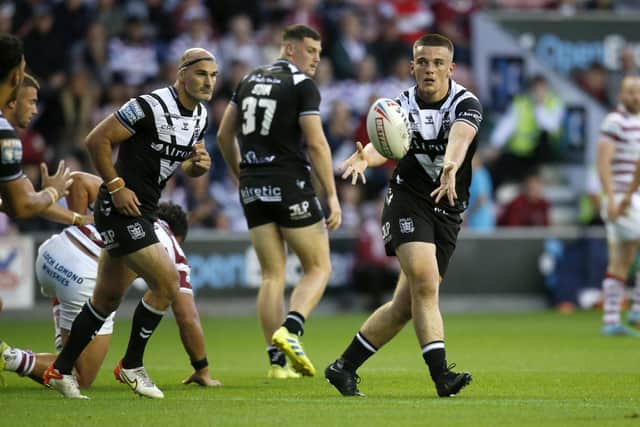 Jacob Hookem in action for Hull FC earlier this year. (Photo: Ed Sykes/SWpix.com)