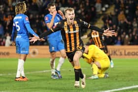 ONE OF OUR OWN: Hull City left-back Matty Jacob is the grandson of Geoff Baker