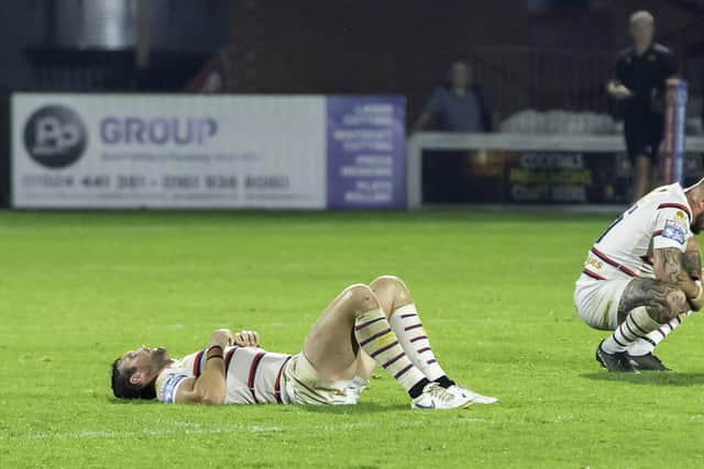 Wakefield are on the brink of relegation. (Photo: Allan McKenzie/SWpix.com)