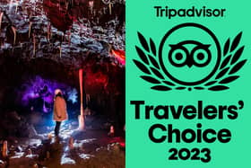 Stump Cross Caverns in Harrogate has been awarded a 2023 Tripadvisor Travellers Choice Award