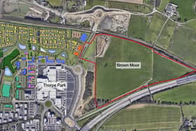 Scarborough Group International has unveiled plans for a new industrial park next to Thorpe Park in Leeds.
