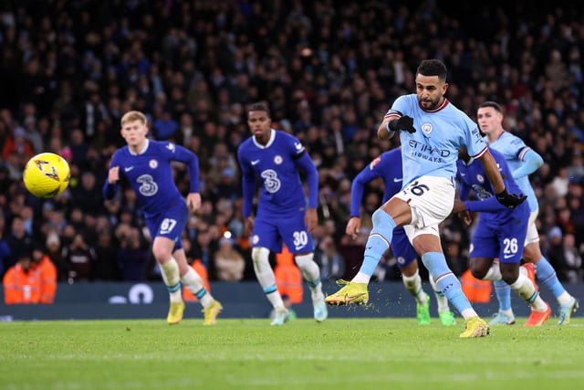The Man City winger scored twice as Pep Guardiola's side piled the misery on Chelsea with a 4-0 win at the Etihad Stadium.