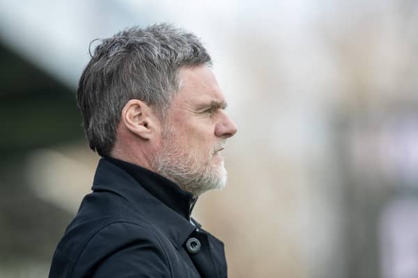 Bradford City manager Graham Alexander, pictured during the League Two game at Harrogate Town in March. Picture: Tony Johnson.