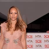 Angela Griffin at the National Television Awards.  (Pic credit: Anthony Harvey / Getty Images)
