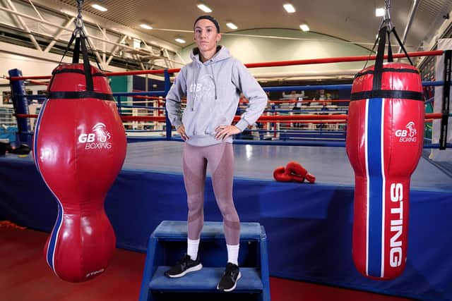Local interest: Ivy-Jane Smith of Sheffield ABC ahead of the next step on the Olympic qualification journey (Picture: Nick Potts/PA)
