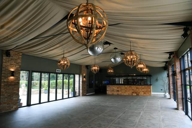The perfect wedding and party venue at  Hutton Wandesley Stables on the outskirts of York.Picture Jonathan Gawthorpe