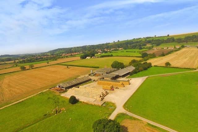 The Cundalls auction includes farmland owned by Ampleforth Abbey