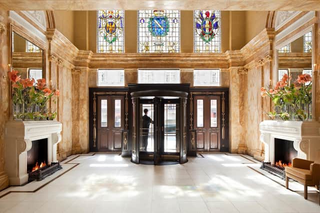 An ornate entrance. Photo by Hotel Cafe Royal