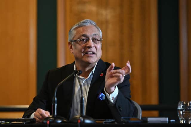 Lord Kamlesh Patel of Bradford, who when chair of Yorkshire County Cricket Club, sacked Wayne Morton and members of staff who signed a grievance letter (Picture: OLI SCARFF/AFP via Getty Images)