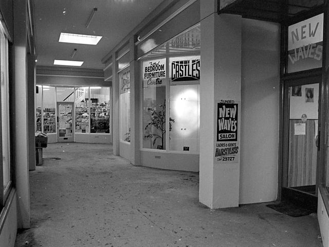 Handley Arcade was built in 1928 - can you remember these shops, pictured in 1980?