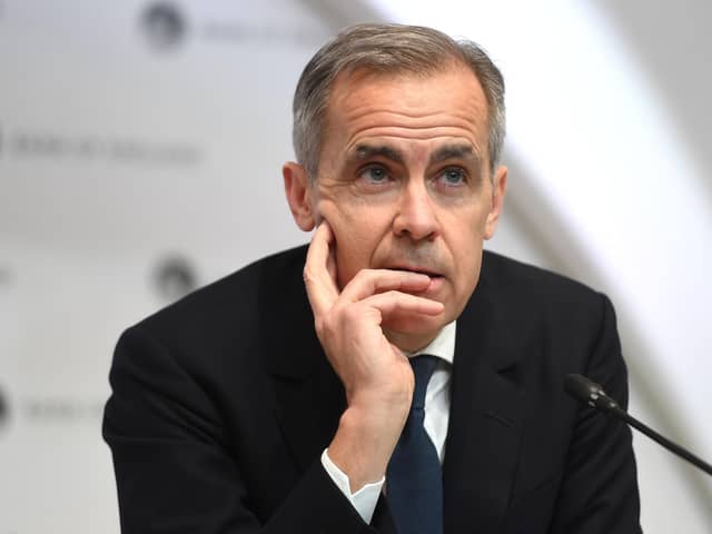 The former Governor of the Bank of England, Mark Carney